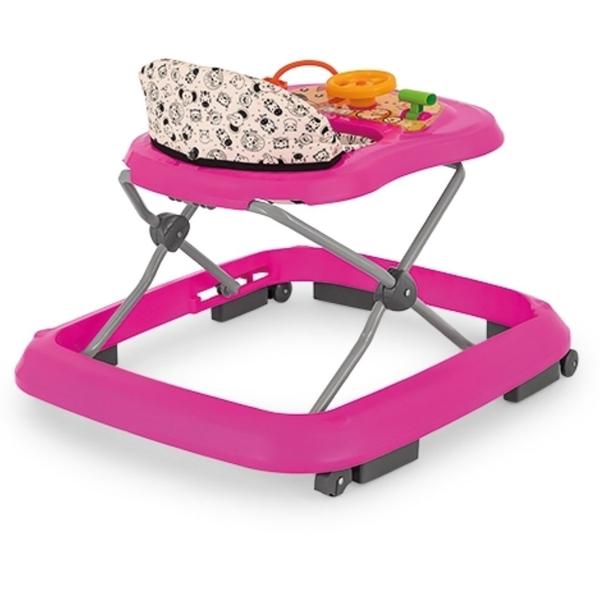 Imagem de Andador Infantil para Bebê Musical Safari II Tutti Baby 40.002.004 Rosa