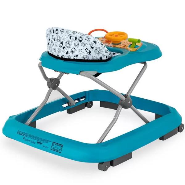 Imagem de Andador Infantil Safari II Azul - Tutti Baby