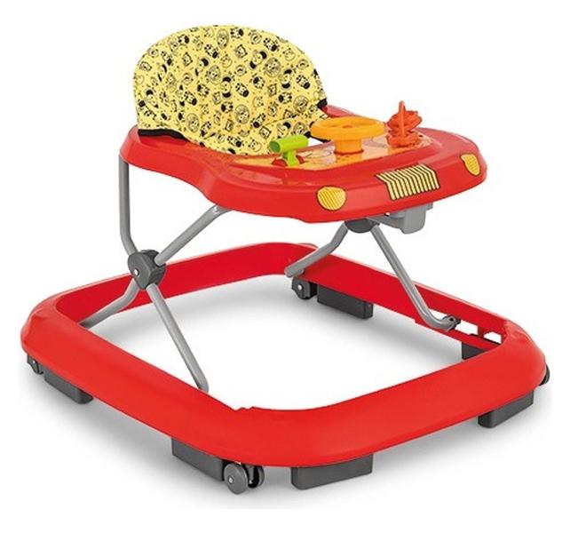 Imagem de Andador Infantil Safari Vermelho Tutti Baby Com Antiqueda