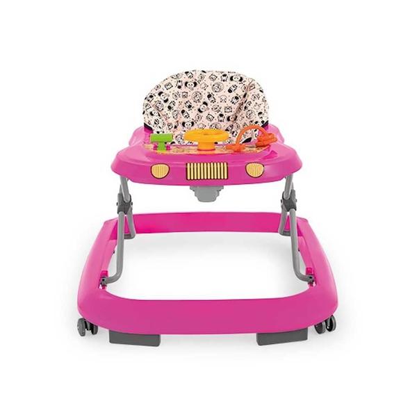 Imagem de Andador Infantil Tutti Baby Safari II Musical 40002004 Rosa