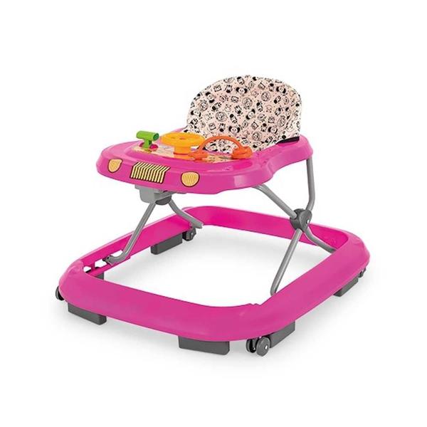 Imagem de Andador Infantil Tutti Baby Safari Ii Musical 40002004 Rosa