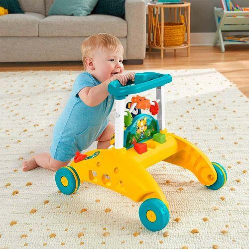 Imagem de Andador Para Bebê E Acessórios Tigre Amarelo Fisher-price 