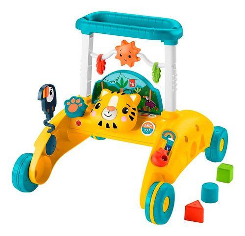 Imagem de Andador Para Bebê E Acessórios Tigre Amarelo Fisher-price 