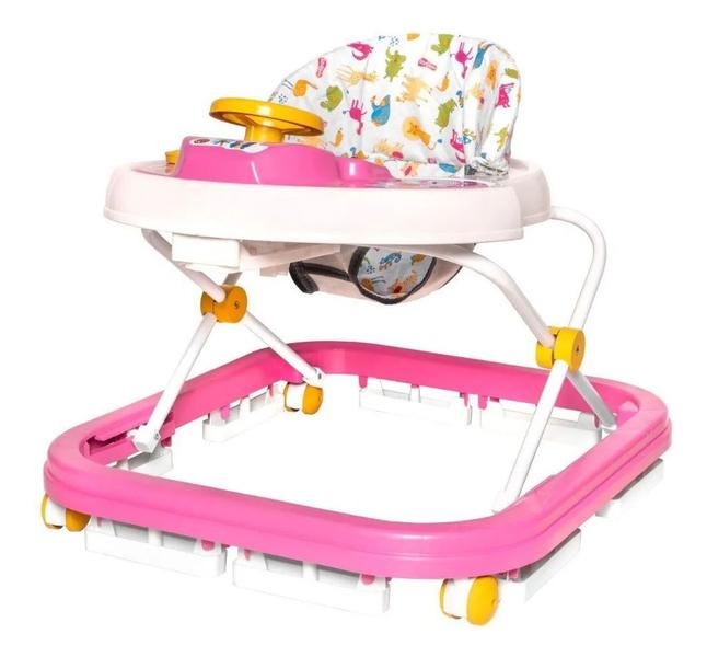 Imagem de Andador Sonoro Infantil Soft Way Clássico Styll Baby Rosa