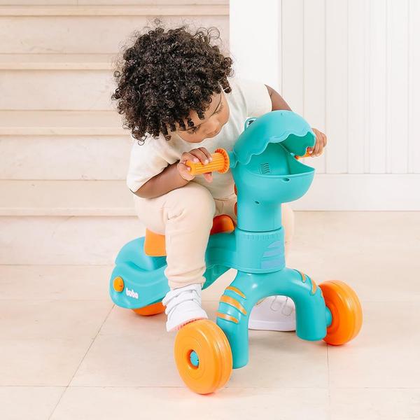 Imagem de Andador Triciclo Baby Dino c/ Som e Luz 12m+ - Buba