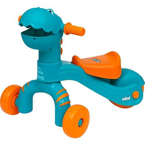 Imagem de Andador Triciclo Baby Dino Velotrol Buba Motoca de Empurrar Infantil