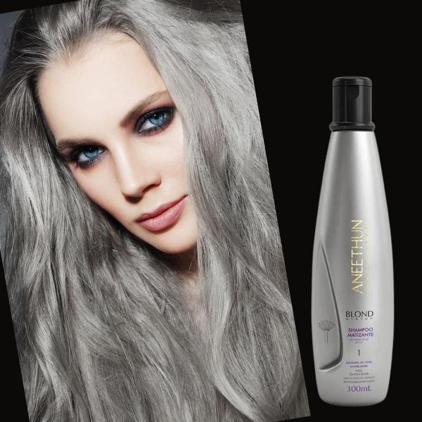 Imagem de Aneethun Blond Shampoo Matizador 300ml