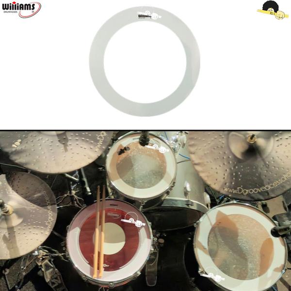 Imagem de Anel Abafador/Controlador Para Tom/Caixa 13 - Williams Muffle Zero Rings