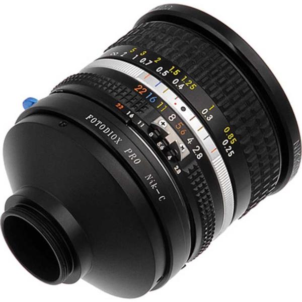 Anel Adaptador Fotodiox FOPCMANF (Lente Nikon F em câmera filmadora C-Mount) Imagem de Anel Adaptador Fotodiox FOPCMANF (Lente Nikon F em câmera filmadora C-Mount)
