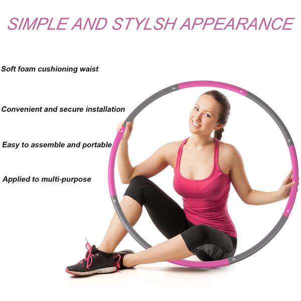 Anel de exercícios NEOWEEK Ajustável com peso de 1 kg Imagem de Anel de exercícios NEOWEEK Ajustável com peso de 1 kg