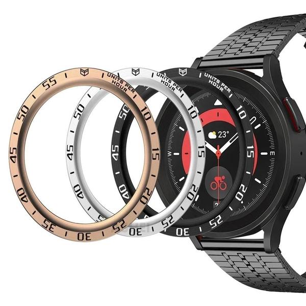 Imagem de Anel de Metal para Samsung Galaxy Watch 6 (42mm, 43mm, 44mm, 46mm) - Capa Protetora