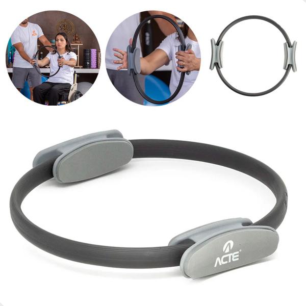 Anel De Pilates Flexível Tonificador Arco P Yoga Acte Sports Imagem de Anel De Pilates Flexível Tonificador Arco P Yoga Acte Sports