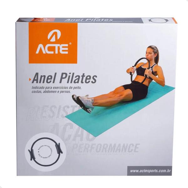 Anel De Pilates Flexível Tonificador Arco P Yoga Acte Sports Imagem de Anel De Pilates Flexível Tonificador Arco P Yoga Acte Sports