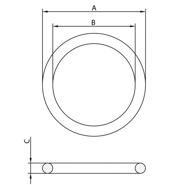 Imagem de Anel de Segurança para Soquetes de Impacto 1/2" - Até 14 mm e 9/16" Tramontina PRO