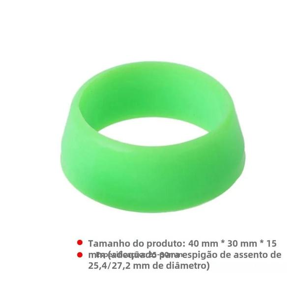 Imagem de Anel de Silicone à Prova d'Água para Assento de Bicicleta - Capa Contra Poeira para MTB