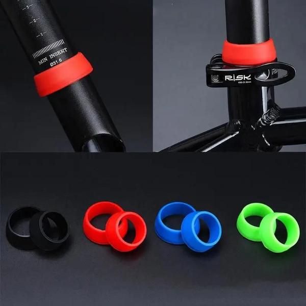 Imagem de Anel de Silicone à Prova d'Água para Assento de Bicicleta - Capa Contra Poeira para MTB