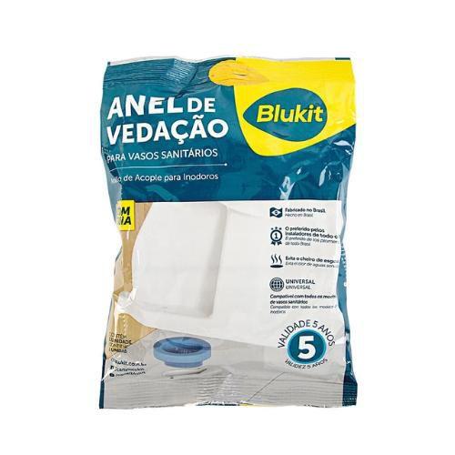 Imagem de Anel De Vedação Com Guia + Parafusos Bucha 10 P/ Bacia Vaso