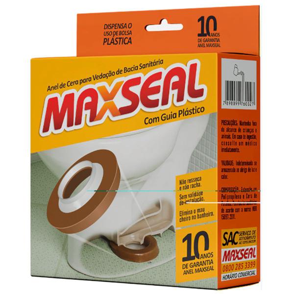 Imagem de Anel de Vedação Maxseal para Vaso Sanitário com Guia