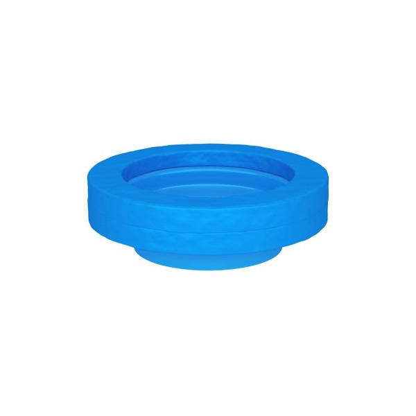 Imagem de Anel de vedacao p/ vaso sanitário decanel azul deca