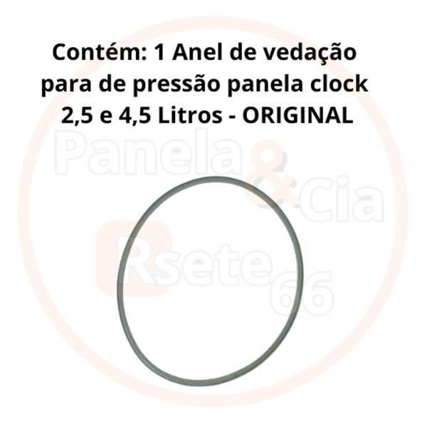 Imagem de Anel de vedação para panela de pressão Clock 2,5 - 4,5 ORIGINAL