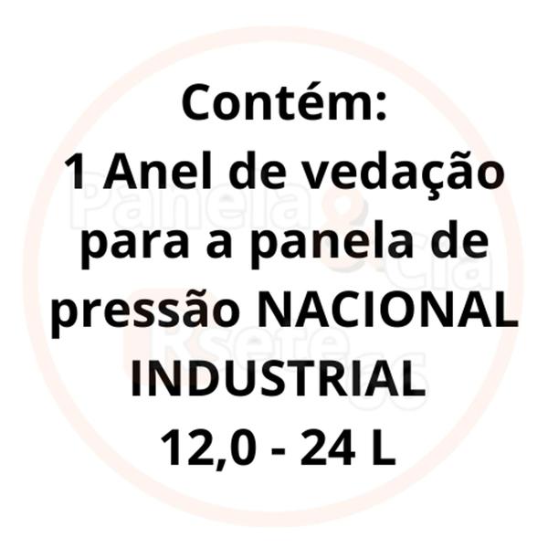 Imagem de Anel de vedação para panela de pressão marca NACIONAL INDUSTRIAL 12- 24 Litros