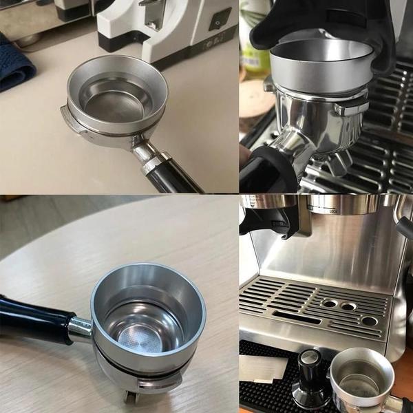 Imagem de Anel Dosador Inteligente de Alumínio (51-58mm) para Café - Ferramenta de Barista