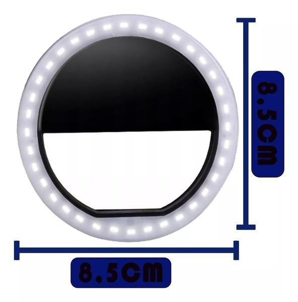 Imagem de Anel Luminoso Para Celular Flash Selfie Mini Ring Light