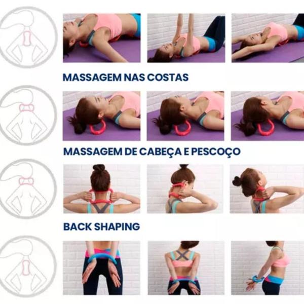 Imagem de Anel Magico Pilates Alongamento Yoga Zen Ring