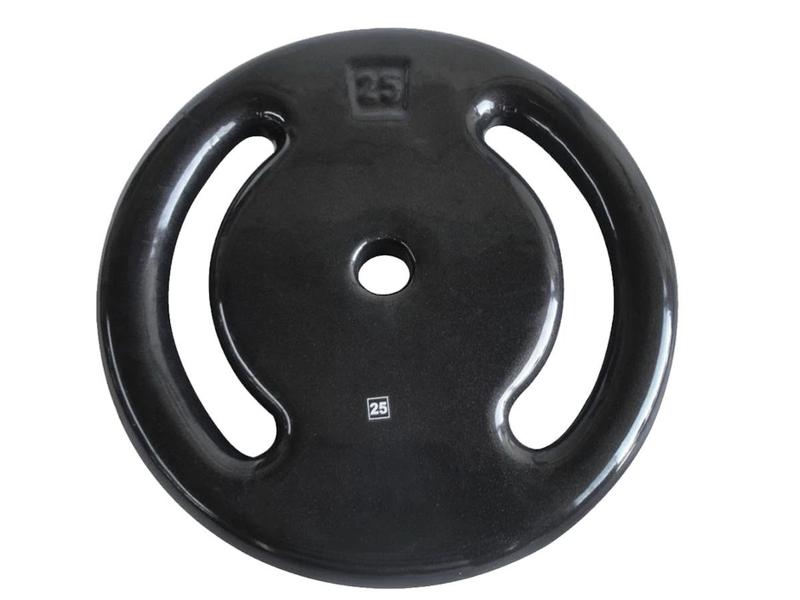 Anilha Ferro Fundido Emborrachada Fitness Academia 25,0 Kg - ANILHAS FITNESS Imagem de Anilha Ferro Fundido Emborrachada Fitness Academia 25,0 Kg
