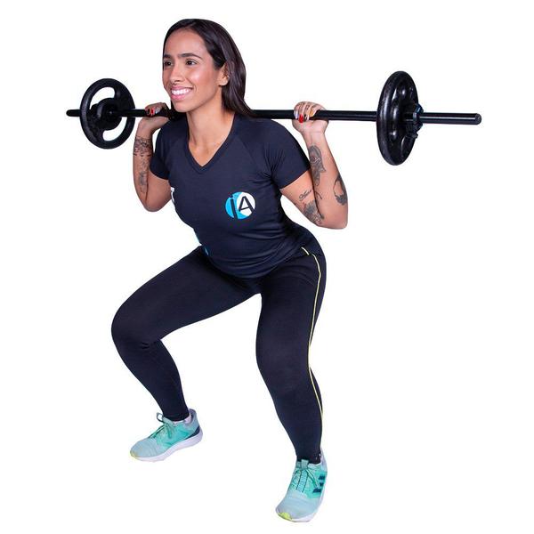 Imagem de Anilha pintada 10kg - unidade  iniciativa fitness