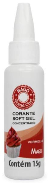 Anilina Gel Soft Vermelho Marsala 15 Gramas Mago Imagem de Anilina Gel Soft Vermelho Marsala 15 Gramas Mago