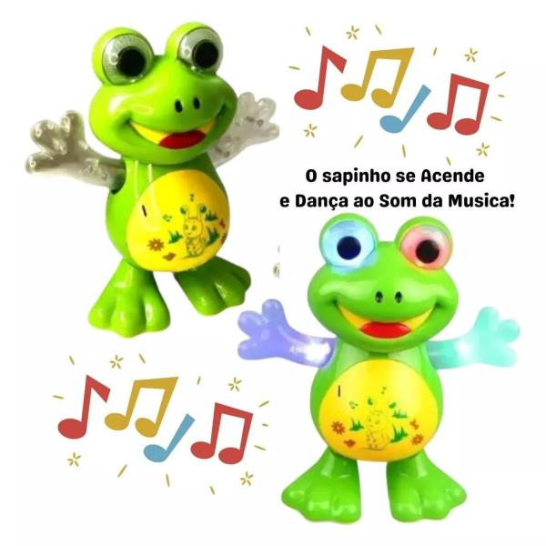 Imagem de Animais de Brinquedo Musical Dançarino Infantil Com Luz Som