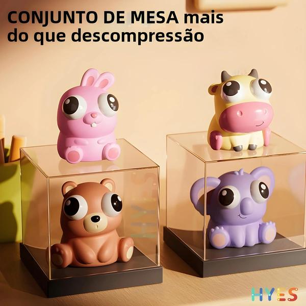 Imagem de Animal Dos Desenhos Animados Pop Olho Squeeze Brinquedo Diversão Novidade Fidget Alívio Do Estresse