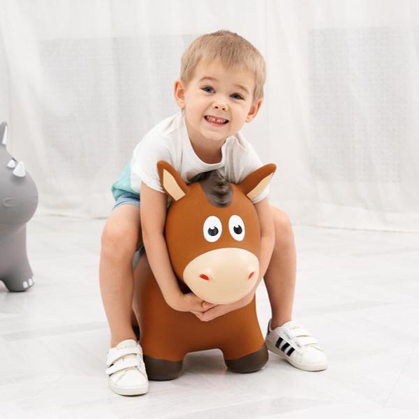 Imagem de Animal inflável Bouncy Horse ZOOJOY para crianças 18M-6Y