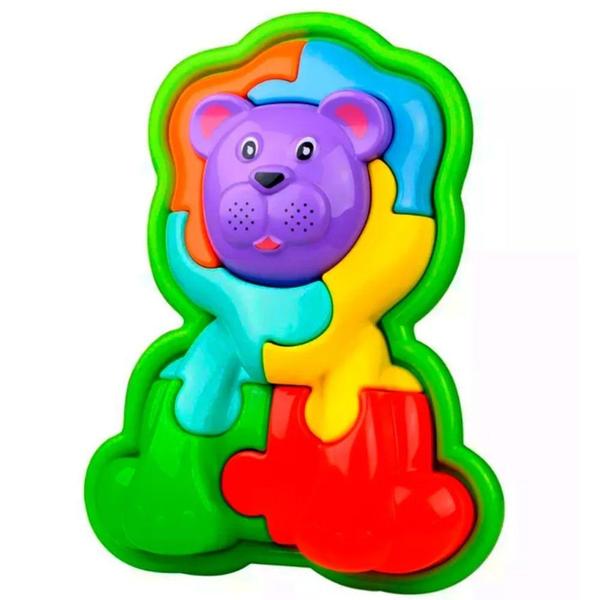 Imagem de Animal puzzle calesita 3d leao