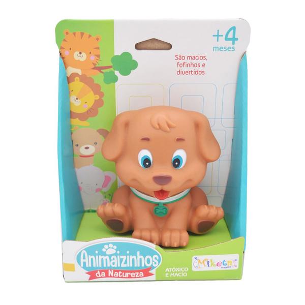 Imagem de Animal Toy Baby Brinquedo Bebês Animaizinhos Da Natureza Cachorro