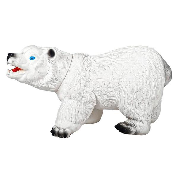 Imagem de Animal Urso Em Vinil Grande 24 Cm Boneco Real Animals - Bee Toys