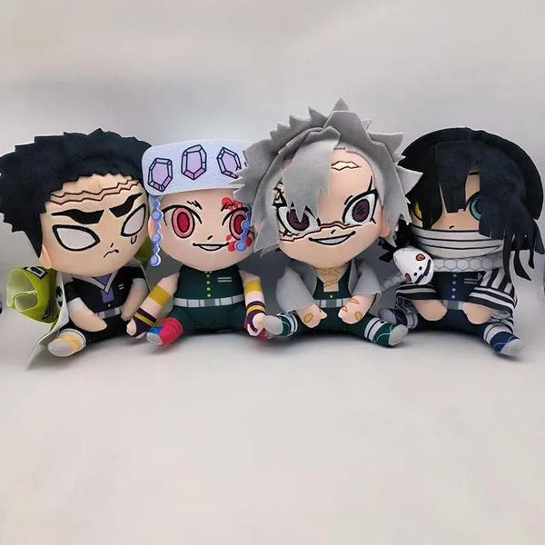 Imagem de Anime Demon Slayer Bonecas De Pelúcia Tomioka Giyu Tanjirou Nezuko Zenitsu Shinazugawa Brinquedo