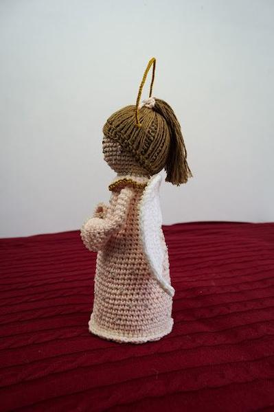 Imagem de Anjo da guarda  artesanal amigurumi