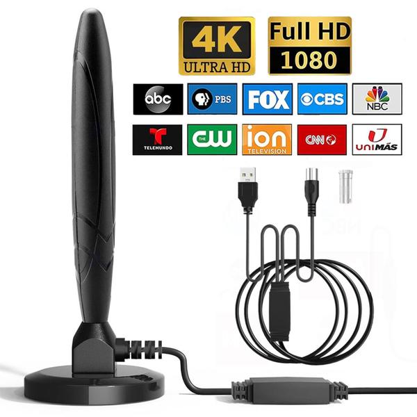 Imagem de Antena de TV Fudelvy Digital Smart Indoor com mais de 650 milhas de longo alcance