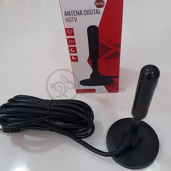 Imagem de Antena Digital 4K HDTV para Uso Interno e Externo Compacta