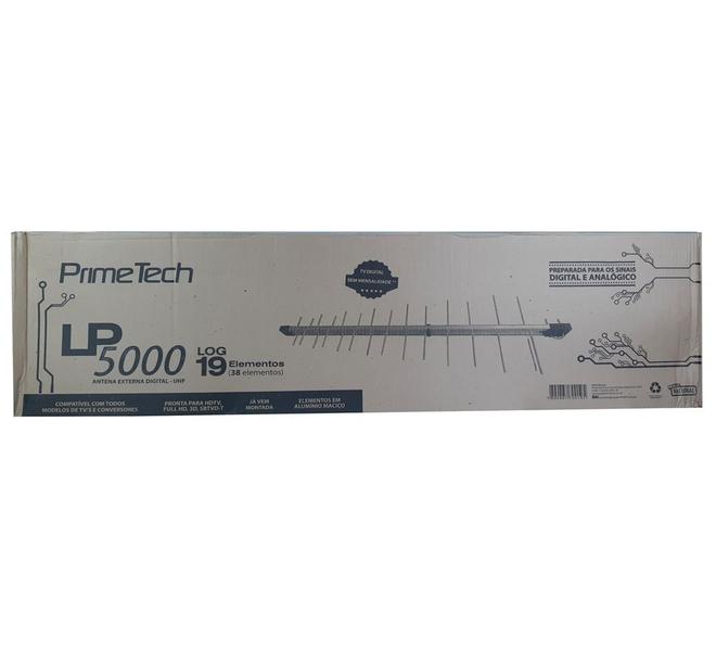 Imagem de Antena Digital Externa UHF LP5000 Primetech - 38 Elementos