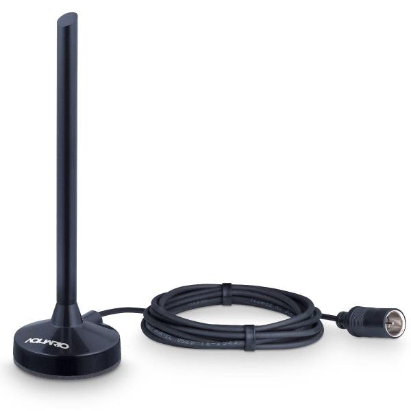 Imagem de Antena Digital Hdtv Cabo Com 2,5 Metros Conector F Macho Vhf/uhf/fm/hdtv/4k Dtv-100p