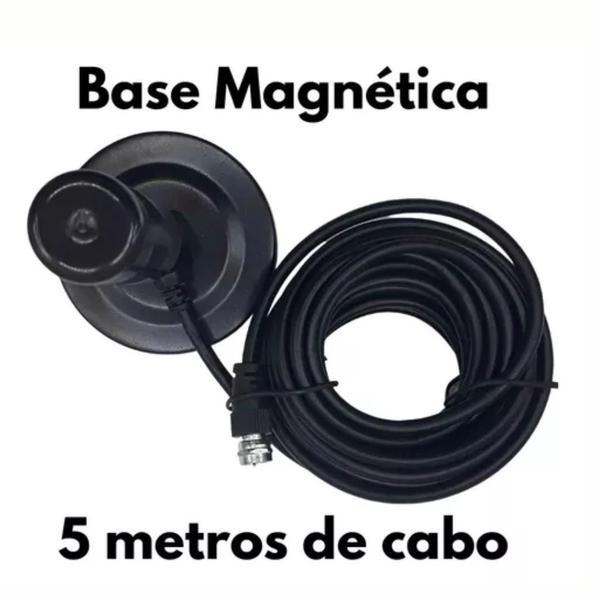 Imagem de Antena Digital Interna/ Externa HDTV 3.5dbi c/ Imã e Cabo 5M