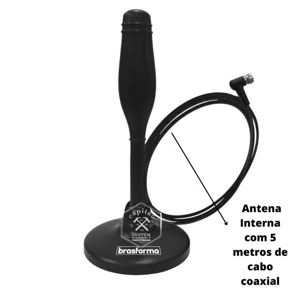 Imagem de Antena Digital Interna Hdtv Sinal Shd-1000 Brasforma