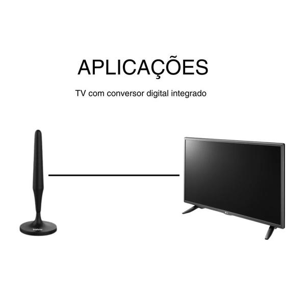 Imagem de Antena Digital Interna Omnidirecional UHF e HDTV - SHD-500