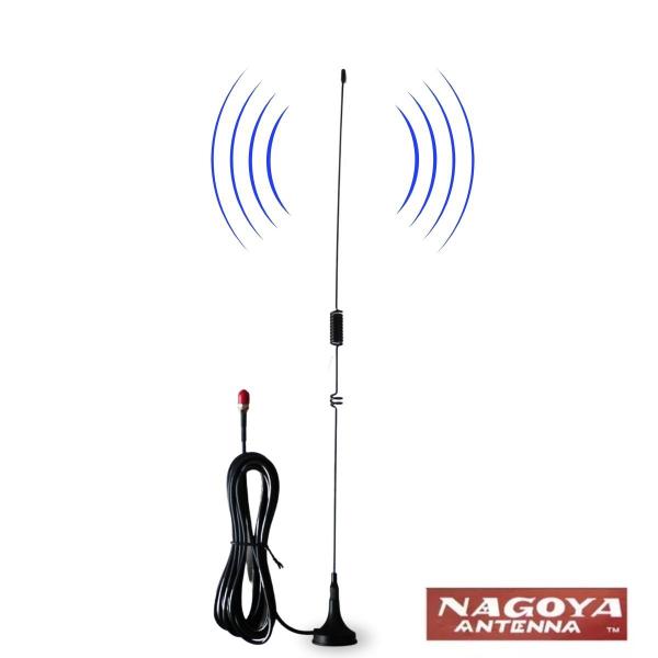 Imagem de Antena Externa Para Rádio Comunicador Nagoya Ut106uv Base Magnética