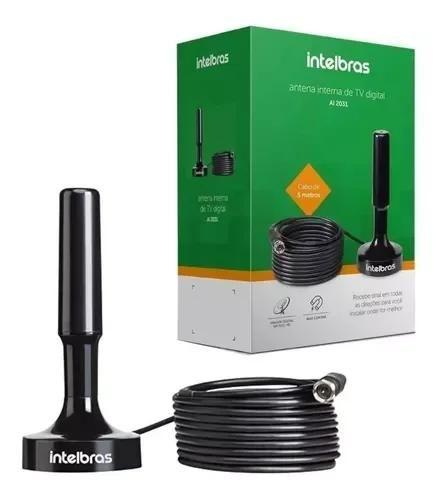 Antena intelbras interna tv digital uhf hdtv 4k ai2031 Antena intelbras interna tv digital uhf hdtv 4k ai2031
