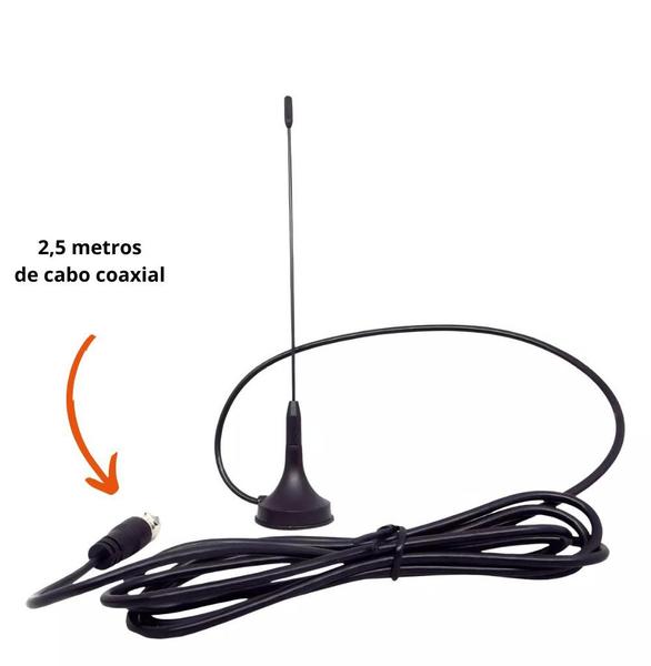 Imagem de Antena Interna Digital Slim Uhf Hdtv Shd-300 - Brasforma