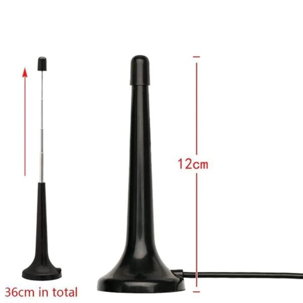 Imagem de Antena para tv aberta sinal digital e HD UHF cabo de 3 metros - Tomate